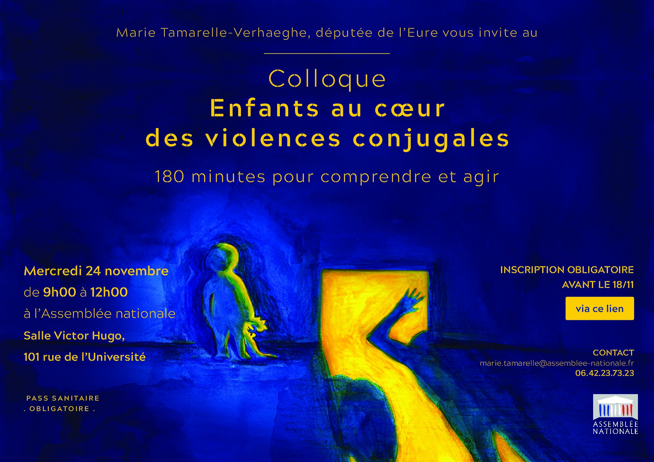 24 novembre : Colloque « Enfants au cœur des violences conjugales »